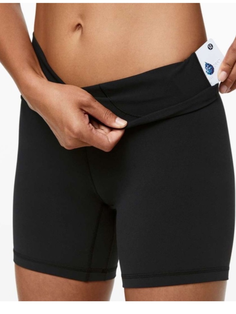 Pristine Like New Lululemon Align HR Short 6" Size:8 Black - Picture 2 of 13